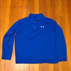 Under Armour Men's Loose Heat Gear Lightweight Quarter Zip Shirt